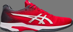 Кроссовки solution speed ff &apos;classic red&apos; Asics, красный