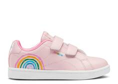 Кроссовки Reebok ROYAL COMPLETE CLN ALT 2 LITTLE KID &apos;RAINBOW&apos;, розовый