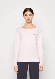 Свитер Tommy Hilfiger, пастельно-розовый