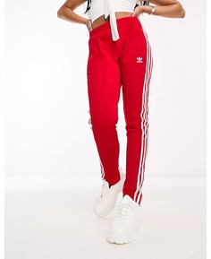 Брюки Adidas Originals SST track, красный