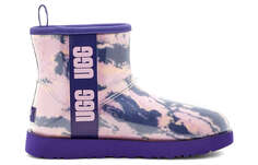 Ботинки женские Ugg Classic Clear Mini, marble violet night