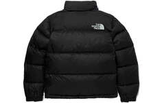 Пуховик женский The North Face 1996 Eco Nuptse с принтом, чёрный