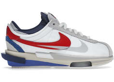 Кроссовки Nike Zoom Cortez SP, белый / красный / синий