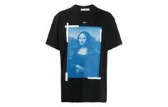 Футболка Off-White Mona Lisa Oversized, чёрный