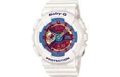 Часы Casio G-Shock BA-112-7A, белый/красный