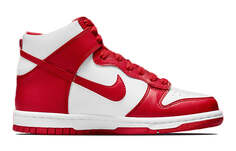 Кроссовки подростковые Nike Dunk High University Red, белый / красный