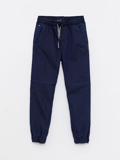 Базовые брюки-джоггеры для мальчиков с эластичной резинкой на талии LCW Kids