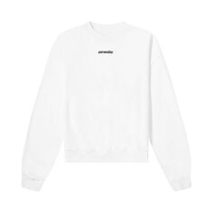 Толстовка Off-White Marker Over Crewneck &apos;White/Blue&apos;, белый