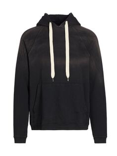 Легкий пуловер с капюшоном NSF, черный