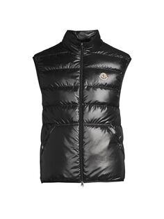 Стеганый жилет Moncler Man Aube Moncler, черный