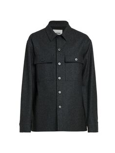 Шерстяная куртка-рубашка Jil Sander