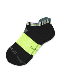Однотонные универсальные носки до щиколотки с несколькими полосками Bombas, черный
