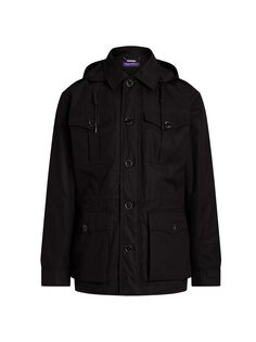 Куртка с капюшоном Ralph Lauren Purple Label, черный