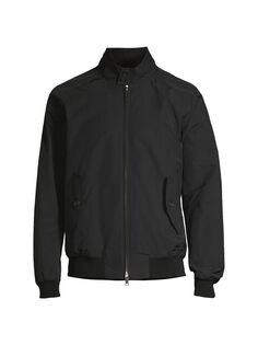 Легкая куртка из смесового хлопка G9 Baracuta, черный