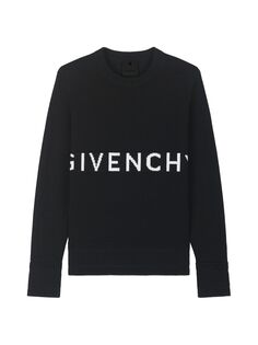 Свитер с круглым вырезом 4G Givenchy, черный