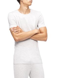 Ультрамягкая футболка с круглым вырезом Modern Lounge Calvin Klein, серый