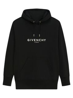 Худи из обратного флиса Givenchy, черный