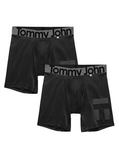 Комплект из 2 трусов-боксеров 360 Sport Tommy John, черный