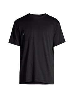 Хлопковая футболка с карманами Linksoul, черный