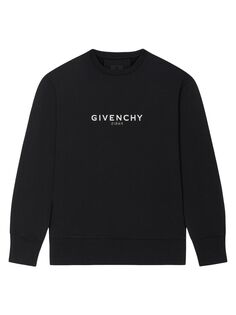 Толстовка Slim Fit из Felpa с принтом Givenchy, черный