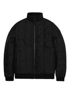 Куртка Liner с высоким воротником Rains, черный