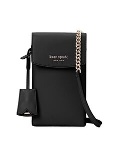 Кожаная сумка через плечо Spencer kate spade new york, черный