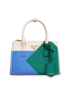 Маленькая сумка Prada Galleria Saffiano Special Edition Prada, зеленый