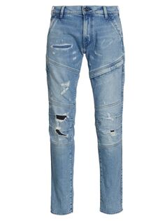 Эластичные джинсы скинни Rackam 3D G-Star RAW