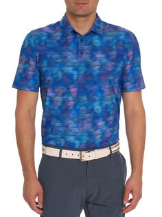 Трикотажная рубашка поло с короткими рукавами Swayzee Robert Graham, разноцветный