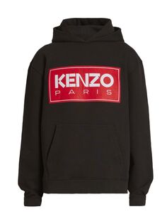 Классическая худи с логотипом KENZO, черный