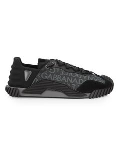 Жаккардовые кроссовки NS1 DOLCE&amp;GABBANA, черный