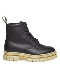 Кожаные сапоги Рикарда Dr. Martens, черный