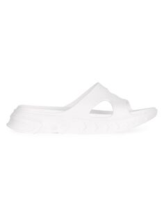 Резиновые сандалии со шлепанцами Teaser Capsule Marshmallow Givenchy, белый