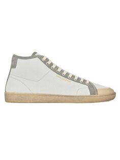 Кроссовки Court Classic SL/39 из кожи и замши Saint Laurent