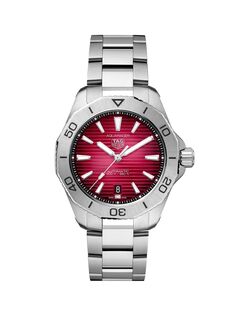 Часы-браслет Aquaracer Professional 200 из нержавеющей стали/40 мм TAG Heuer