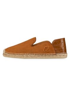 Замшевые эспадрильи Espadon Christian Louboutin