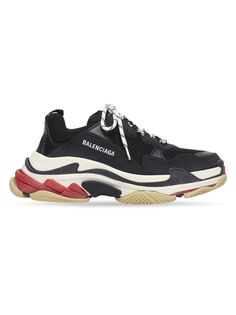 Кроссовки Triple S Balenciaga, черный