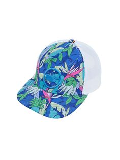 Детская бейсболка La Palmeraie Whale Dot Trucker Vineyard Vines, синий