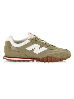 Кроссовки на шнуровке RC30 New Balance, зеленый