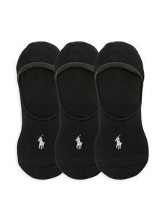 3 пары спортивных носков Polo Ralph Lauren, черный