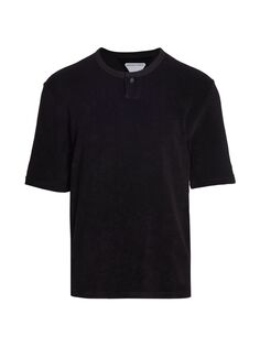 Рубашка с коротким рукавом Bottega Veneta, черный