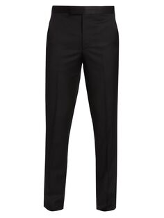 Классические брюки-смокинги Saks Fifth Avenue, черный