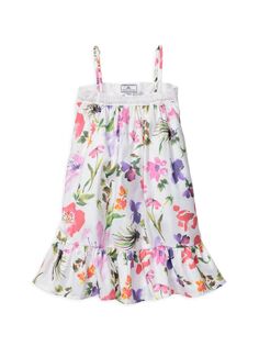 Ночная рубашка Little Girl&apos;s &amp; Girl&apos;s Gardens Of Givenny Lily Petite Plume, белый