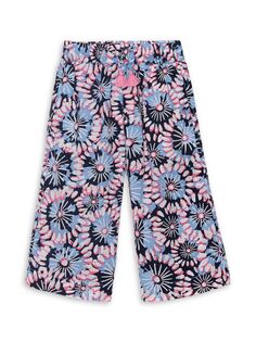 Укороченные брюки-кюлоты Little Girl&apos;s &amp; Girl&apos;s Sundial Mandela Hatley, синий
