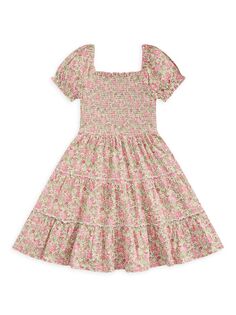 Платье для девочки с цветочным принтом Polo Ralph Lauren
