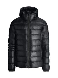 Куртка с капюшоном Black Label Crofton Canada Goose, черный