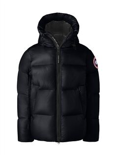 Пуховик Crofton с капюшоном Canada Goose, черный