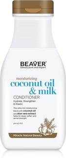 Beaver Coconut Oil Milk Moisturizing 350 мл Увлажняющий кондиционер