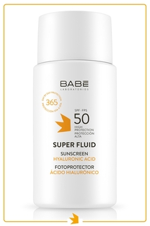 Babe Super Fluid Sunscreen SPF 50 50 мл Суперэффективный солнцезащитный крем