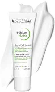 Bioderma Sebium Hydra Cream 40 мл Крем для ухода за жирной и раздраженной кожей